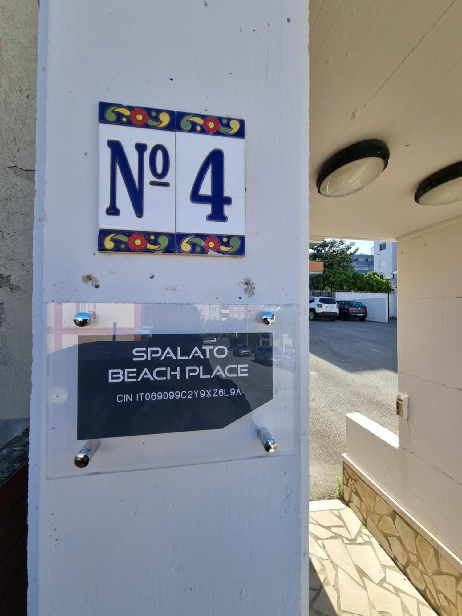 Spalato Beach Place Vasto Eksteriør billede